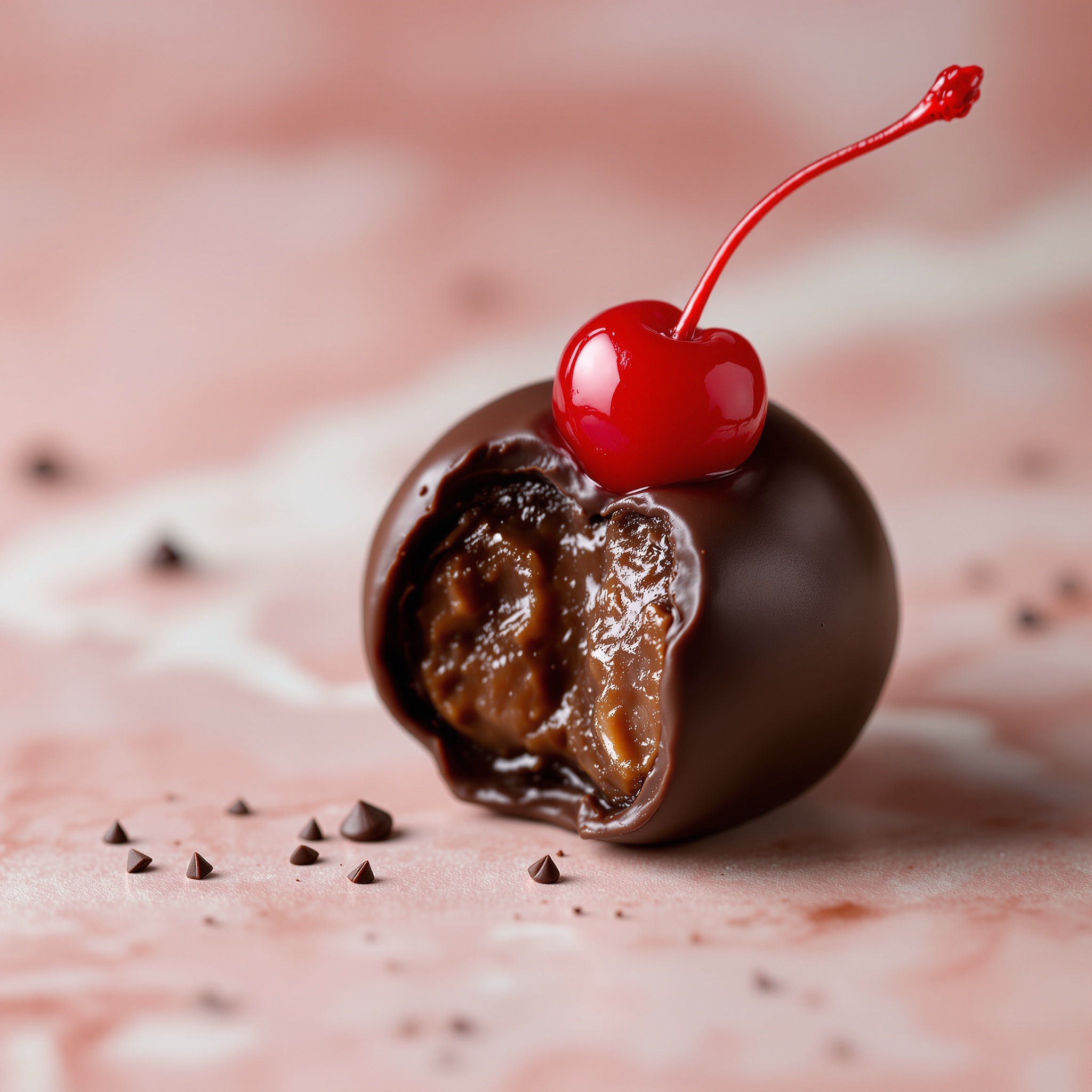 Cherry Truffle chocolate covered date