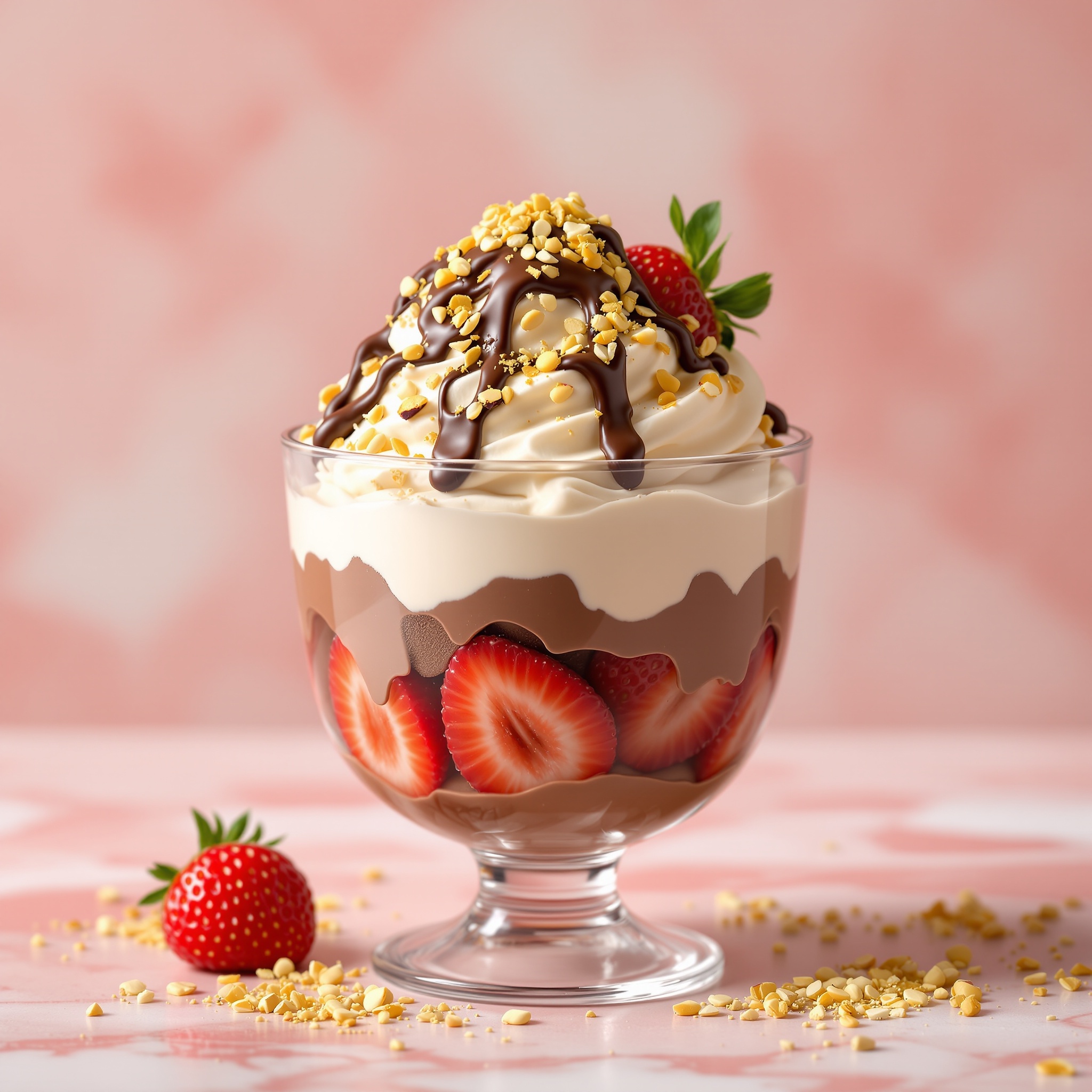 Dubai strawberry cup