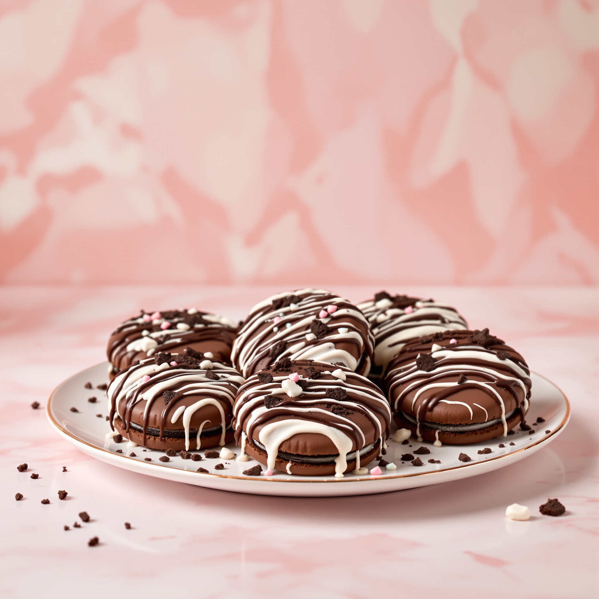 Chocolate covered Oreos